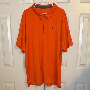 Under Armour Men's Bright Orange Polo